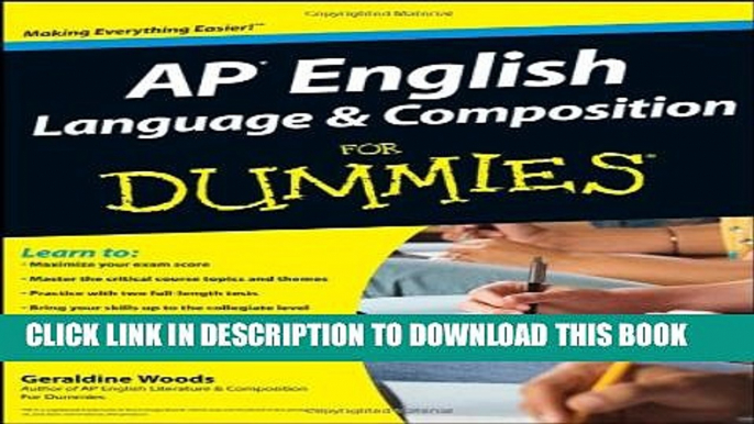 Collection Book AP English Language and Composition For Dummies