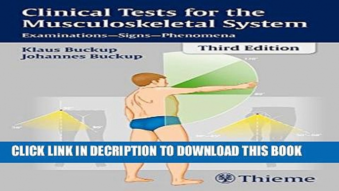 [PDF] Clinical Tests for the Musculoskeletal System: Examinations - Signs - Phenomena Full Online