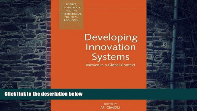 Big Deals  Developing Innovation Systems: Mexico in a Global Context  Best Seller Books Best Seller