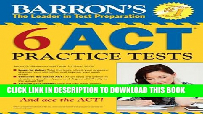 Collection Book Barron s 6 ACT Practice Tests