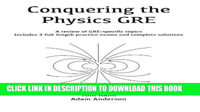 New Book Conquering the Physics GRE