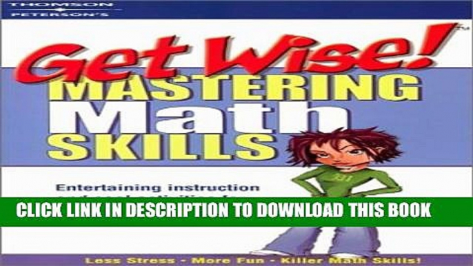 New Book Get Wise!  Mastering Math Skills 1E