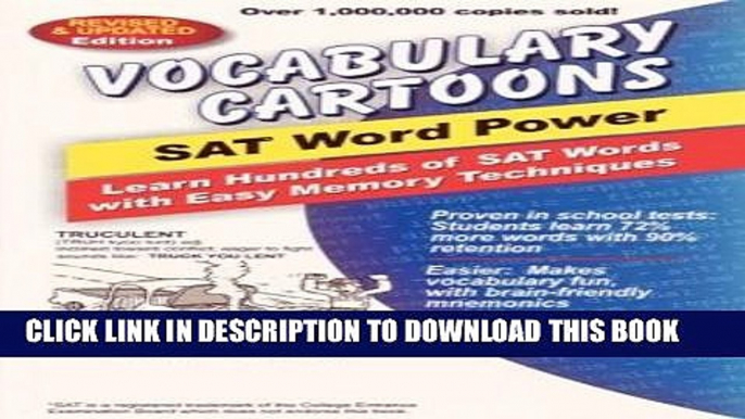 New Book Vocabulary Cartoons: SAT Word Power