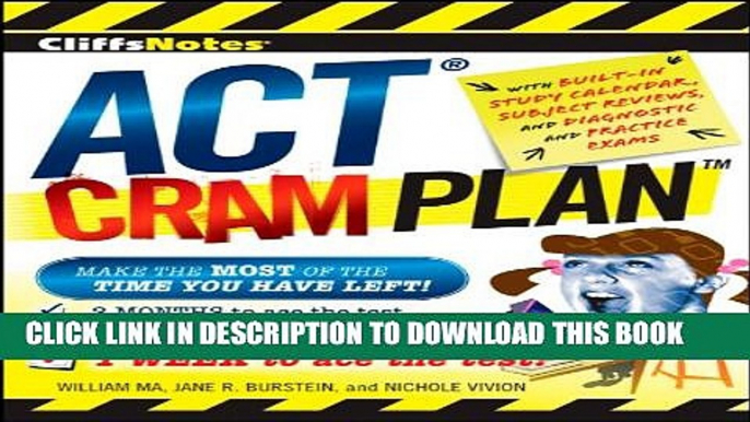 Collection Book CliffsNotes ACT Cram Plan (Cliffsnotes Cram Plan)