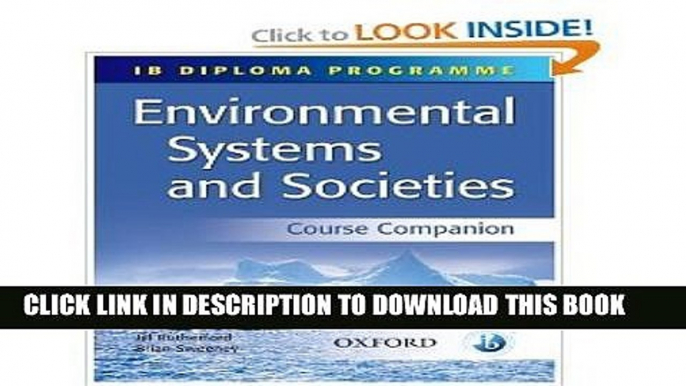 Collection Book IB Environmental Systems and Societies Course Companion byRutherford