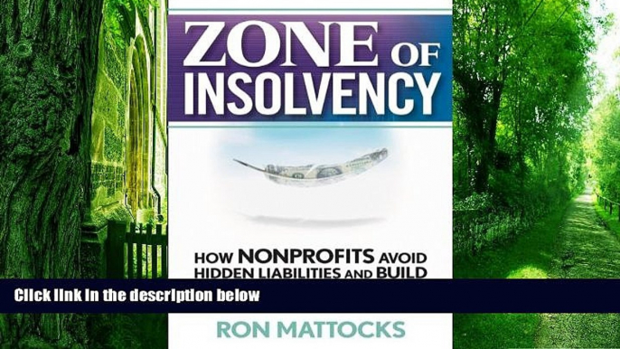 Big Deals  The Zone of Insolvency: How Nonprofits Avoid Hidden Liabilities   Build Financial