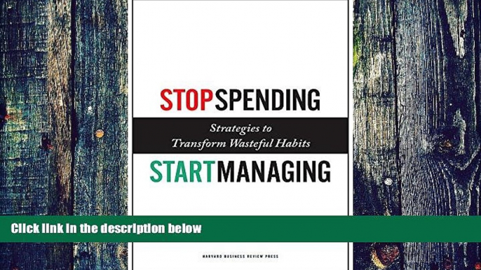 Big Deals  Stop Spending, Start Managing: Strategies to Transform Wasteful Habits  Best Seller