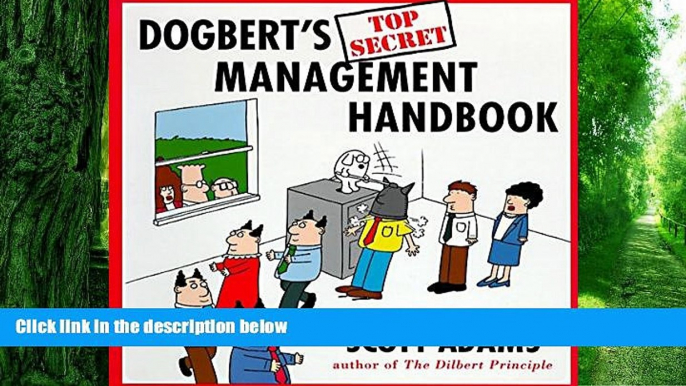 Must Have PDF  Dogbert s Top Secret Management Handbook  Best Seller Books Most Wanted