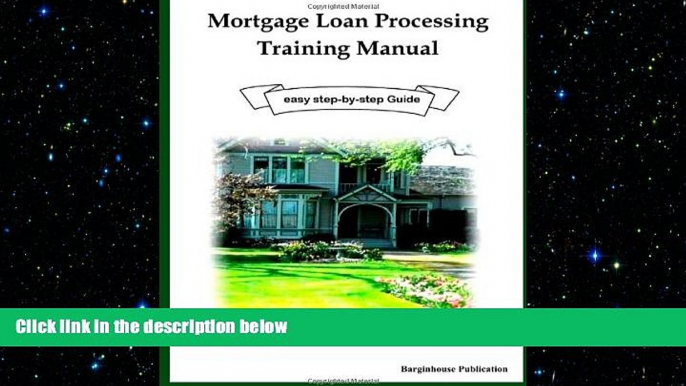 Free [PDF] Downlaod  Mortgage Loan Processing Training  BOOK ONLINE