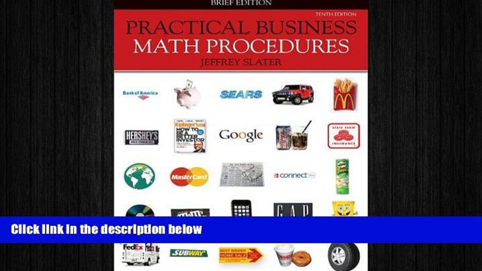 FREE PDF  Practical Business Math Procedures Brief with Business Math Handbook, Student DVD Volume