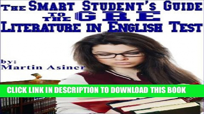 Collection Book The Smart Student s Guide to the GRE Literature in English Test