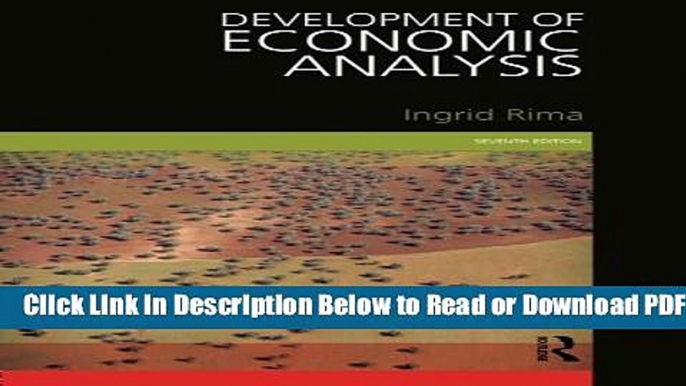 [Get] Development of Economic Analysis 7th Edition Free New