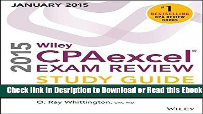 Wiley CPAexcel Exam Review 2015 Study Guide (January): Business Environment and Concepts (Wiley