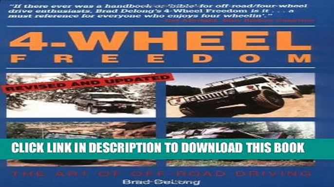 New Book 4-Wheel Freedom: The Art Of Off-Road Driving