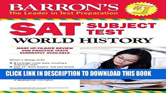 Collection Book Barron s SAT Subject Test World History