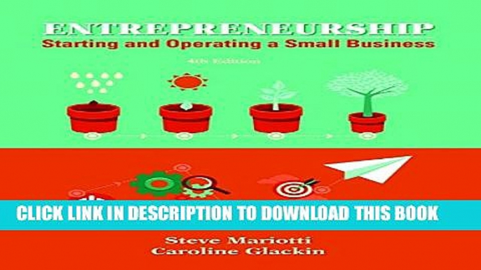 [Download] Entrepreneurship: Starting and Operating A Small Business (4th Edition) Paperback Online