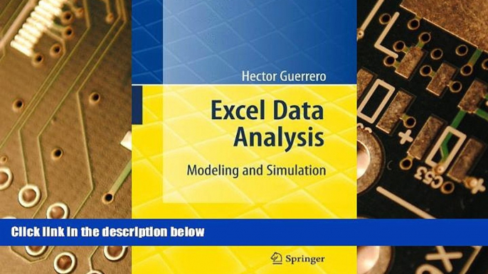 Big Deals  Excel Data Analysis: Modeling and Simulation  Best Seller Books Best Seller