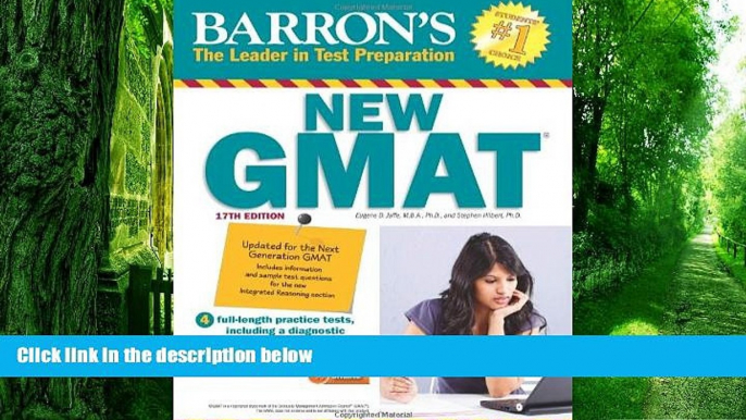 Big Deals  Barron s NEW GMAT, 17th Edition (Barron s GMAT)  Best Seller Books Most Wanted