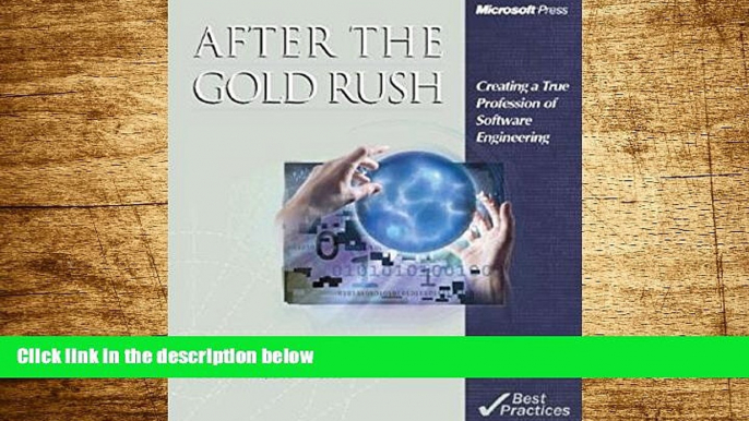 Must Have  After the Gold Rush: Creating a True Profession of Software Engineering (DV-Best