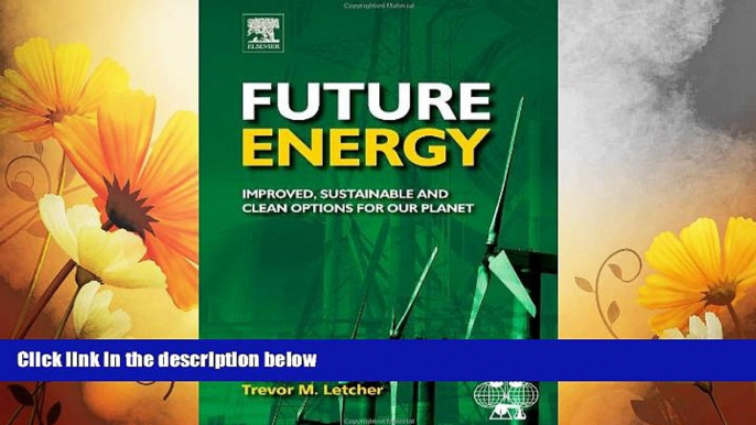 READ FREE FULL  Future Energy: Improved, Sustainable and Clean Options for our Planet  READ Ebook