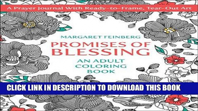 [PDF] Promises of Blessing: An Adult Coloring Book Full Online