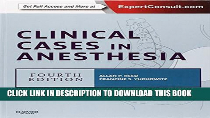 Collection Book Clinical Cases in Anesthesia: Expert Consult - Online and Print, 4e (Expert