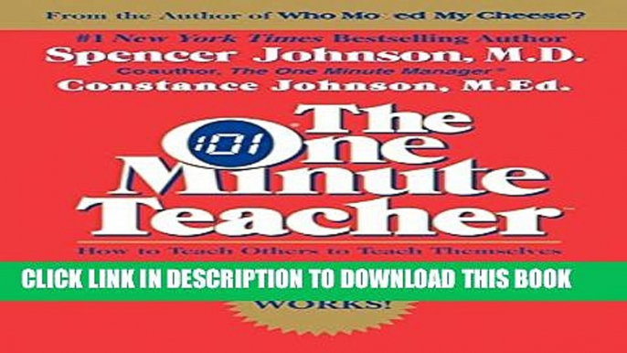 Collection Book The One Minute Teacher: How to Teach Others to Teach Themselves