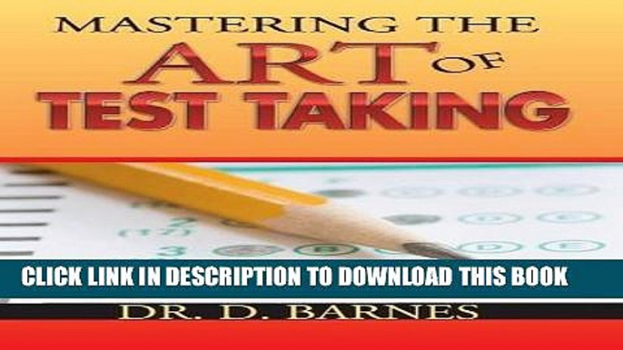 New Book Mastering the Art of Test Taking