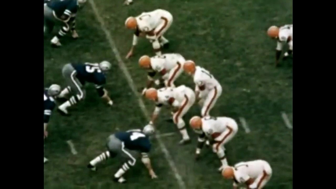 1967-09-17 Dallas Cowboys vs Cleveland Browns