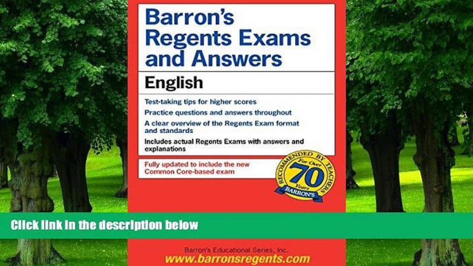 Big Deals  Barron s Regents Exams and Answers English  Free Full Read Most Wanted