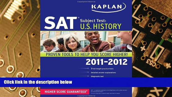 Big Deals  Kaplan SAT Subject Test U.S. History 2011-2012 (Kaplan SAT Subject Tests: U.S.