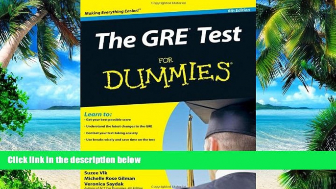 Big Deals  The GRE Test For Dummies (For Dummies (Lifestyles Paperback))  Best Seller Books Most