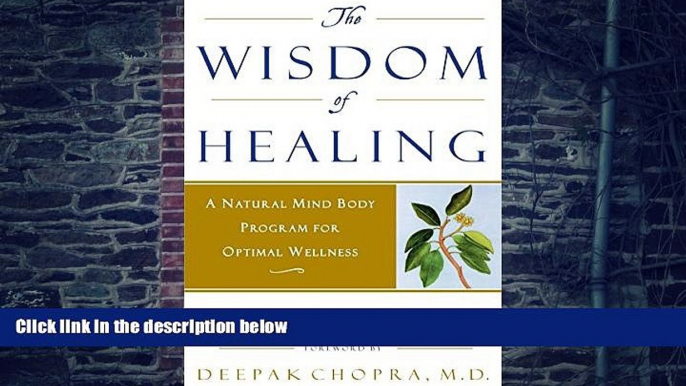 Big Deals  The Wisdom of Healing: A Natural Mind Body Program for Optimal Wellness  Best Seller