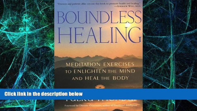 Big Deals  Boundless Healing: Meditation Exercises to Enlighten the Mind and Heal the Body  Free