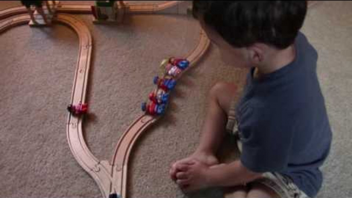 Two-Year-Old Has a Surprising Solution for Train Puzzle