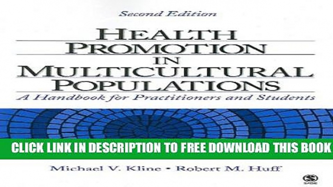 [PDF] Health Promotion in Multicultural Populations: A Handbook for Practitioners and Students