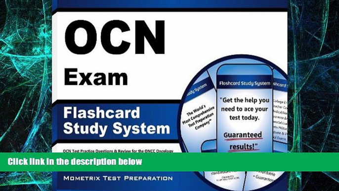 Big Deals  OCN Exam Flashcard Study System: OCN Test Practice Questions   Review for the ONCC