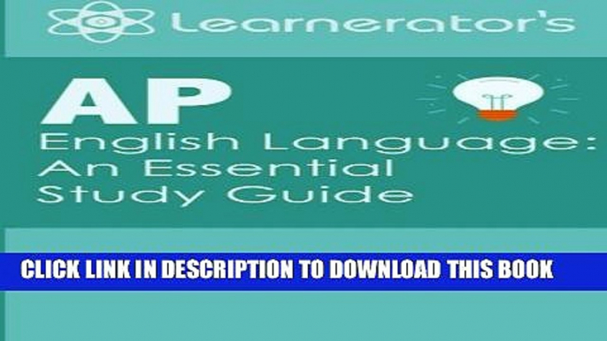 [PDF] AP English Language: An Essential Study Guide (AP Prep Books) Full Colection