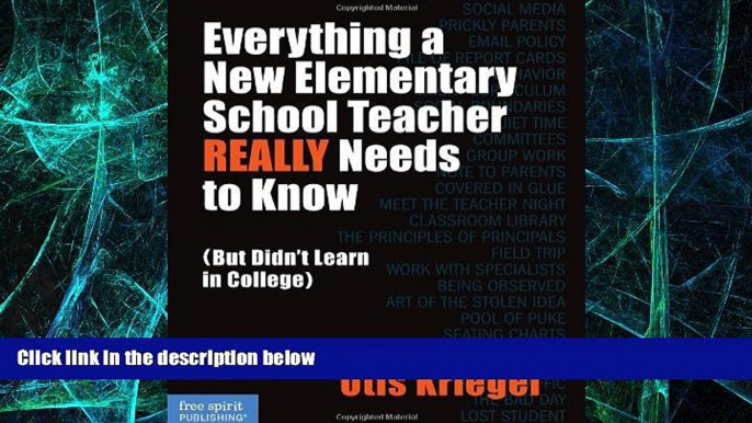 Must Have PDF  Everything a New Elementary School Teacher REALLY Needs to Know (But Didn t Learn