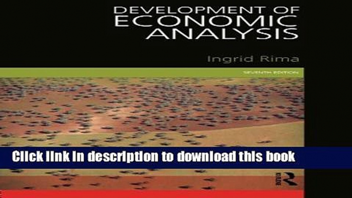 Read Development of Economic Analysis 7th Edition  Ebook Free