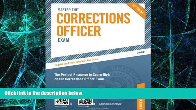 Big Deals  Master the Corrections Officer Exam (Peterson s Master the Correction Officer)  Free