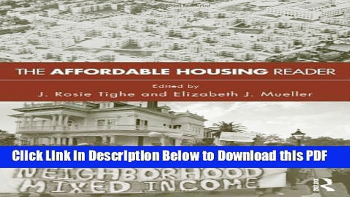 [Read] The Affordable Housing Reader Ebook Free