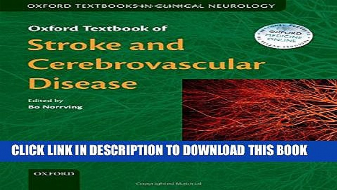 [PDF] Oxford Textbook of Stroke and Cerebrovascular Disease (Oxford Textbooks in Clinical