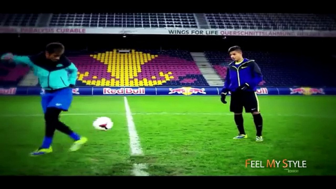 Football Freestyle ● Tricks & Skills ► Neymar ● Ronaldinho ● Ronaldo ● Lucas ● Ibrahimovic --HD