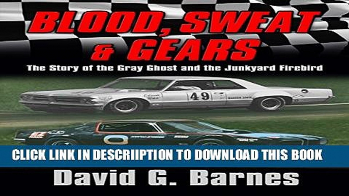 [New] Blood, Sweat   Gears: The Story of the Gray Ghost and the Junkyard Firebird Exclusive Online