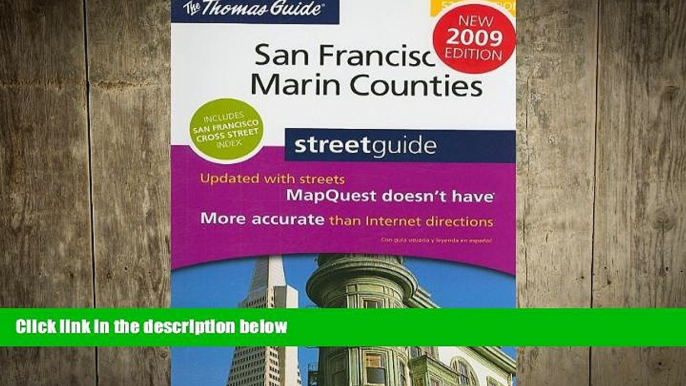 EBOOK ONLINE  The Thomas Guide San Francisco   Marin Counties Street Guide  FREE BOOOK ONLINE