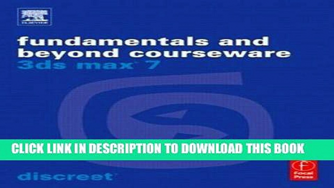 [Read PDF] 3ds max 7 Fundamentals and Beyond Courseware (Discreet 3ds Max) Ebook Online