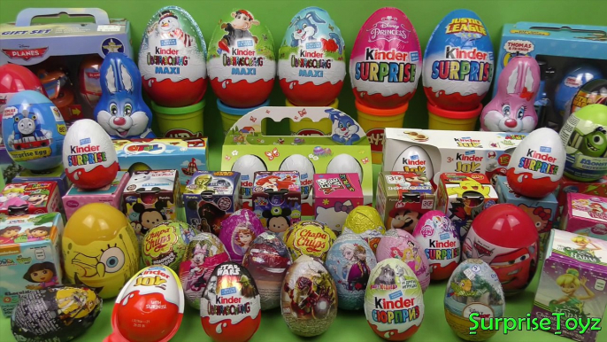 60 Huevos Sorpresa, Kinder Surprise Iron Man Kinder Joy Planes Disney Pixar Cars 3