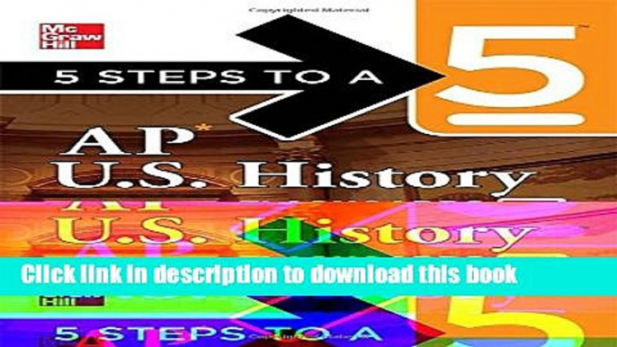 Read 5 Steps to a 5 AP U.S. History Flashcards for Your iPod with MP3/CD-ROM Disk (5 Steps to a 5