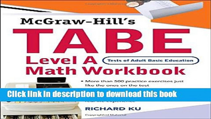 Read TABE (Test of Adult Basic Education) Level A Math Workbook: The First Step to Lifelong